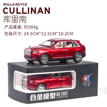Load image into Gallery viewer, Rolls Royce Cullinan SUV Model Toy Car