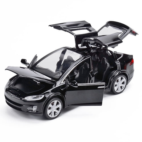 Tesla Model X90 Alloy Model Toy Car